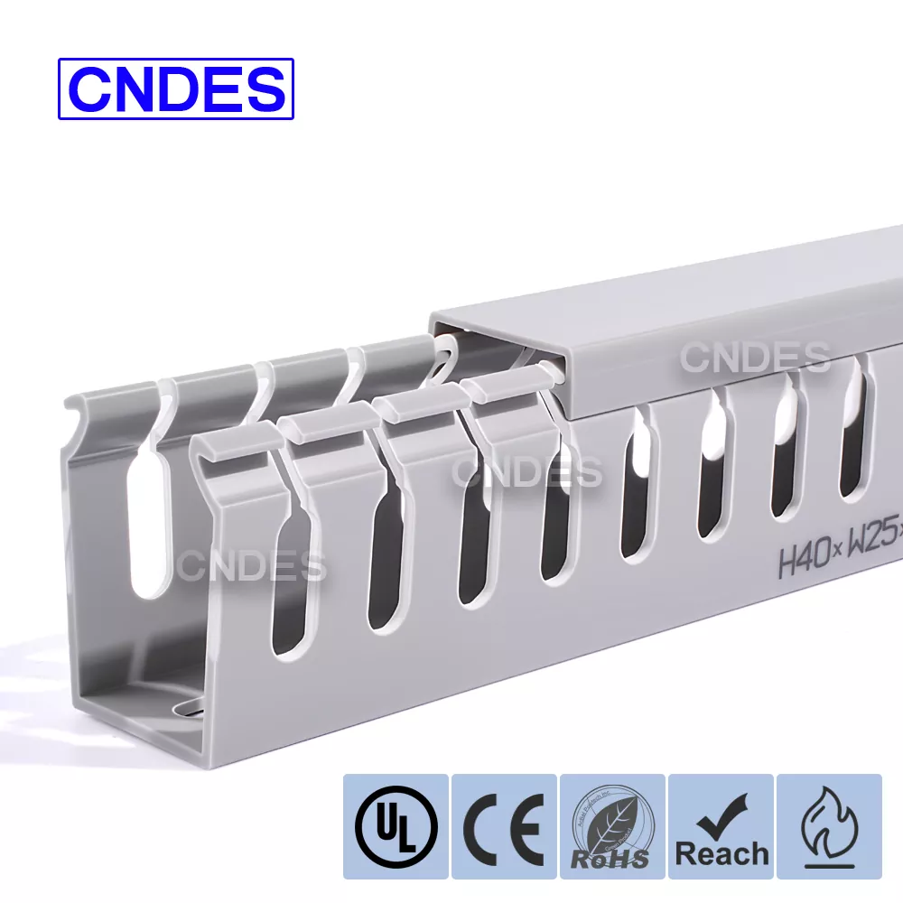 40×25 PVC juhtmestiku paigalduskanal