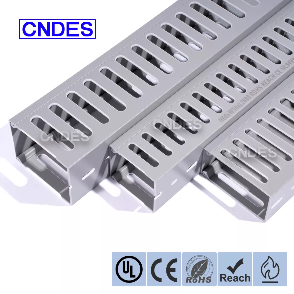 PVC Close Slot juhtmestiku kanalid